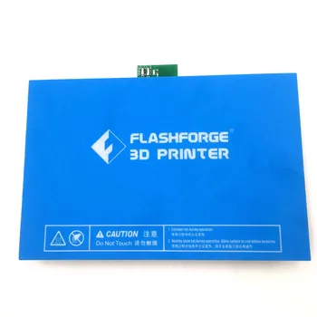 Funssor flashforge Kūrėjas pro/Dreamer 3D spausdintuvą, šildomos lova su aliuminio sukurti platformą, aplinkosaugos ¾enklelis pratęstas kabelis