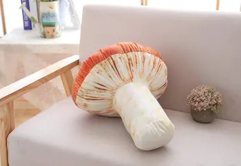 Galima skalbti Imituojamas grybų Kūrybos augalų pagalvė pagalvėlės pliušinis vaisiai, daržovės, maisto Anti-stresas minkštas mergina Vaikų žaislas dovana