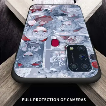 Genshin Poveikio Anime Telefono Dėklas Samsung Galaxy M51 M31 M31s M30 M21 M11 M01 F41 A7 A9 2018 Padengti Shell