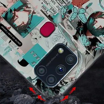 Genshin Poveikio Anime Telefono Dėklas Samsung Galaxy M51 M31 M31s M30 M21 M11 M01 F41 A7 A9 2018 Padengti Shell