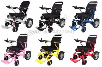 Geros Kokybės Elektrinių invalido Vežimėlio su Kreiptuką Lankstymo Smart Nuotolinio Lauko Mobilumo Motoroleris Vežimėlis Neįgaliems ir senyvo amžiaus Žmonėms