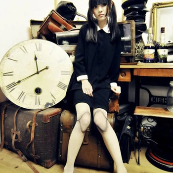 Gotikos Retro Triko Harajuku Bendro Stiliaus Tatuiruote Spausdinti Kamuolys Bendras BJD Doll Cosplay Lolita Pėdkelnės