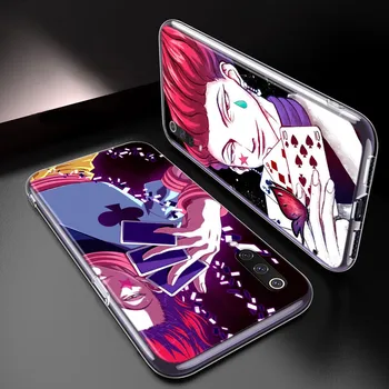 Hisoka Medžiotojas Anime Xiaomi Poco X3 NFC C3 F2 F1 M3 M2 X2 11 10T Pastaba 10 8 Mi Žaisti A2 5 Lite Pro Telefono dėklas