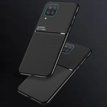 Karvės odos Modelis Magnetinis Mobiliojo Atveju, Samsung Galaxy A12 A02 A02S A32 A42 A52 72 5G Multi-funkcija Kūrybos Mobiliojo Telefono dėklas