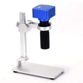 KARŠTO Aliuminio Lydinio Stovas USB Mikroskopo Stovo Laikiklio Laikiklis Mini Įsitvirtinti Stalo Rėmas Mikroskopu Remontas Litavimo