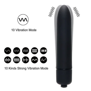 Karšto NAUJAS 10 Greičio Mini Kulka Vibratorius Moterims Vandeniui Klitorio Stimuliatorius Dildo Vibratorius, Sekso Žaislai, Moters Sekso Produktai