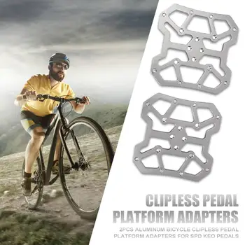 Karšto Pardavimo Clipless Pedalas Sumanūs Gamyba BPD KEO Dviračio Pedalo Platforma, Aliuminio Plokštėmis Universalus MTB Road Bike
