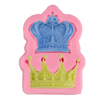 Karūnos Princesė Karalienė 3D Silikono Formos Minkštas Pyragas Keksiukų Dekoravimo Priemonės Molio Dervos Candy candy pelėsių vestuvių