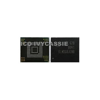KLMDG8JENB-B041 Samsung 5.1 Versija EMMSP 128 GB NAND flash atminties, SSD chip BGA153 Lituojamas Kamuolys Naudojamas Patikrintas Geras