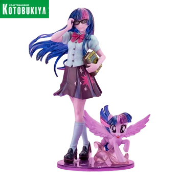KOTOBUKIYA Autentiškas Japonų animacijos modelis Statula Mano Mažai Pony Twilight Sparkle Limited Edition anime lėlės, anime veikėjas