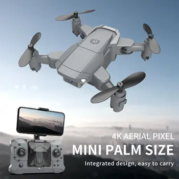 KY905 Mini Drone Su 4K vaizdo Kamera, Sulankstomas 4CH 6 Ašis Tranai Quadcopter FPV Sekite Mane RC Quadrocopter Vaikas Žaislų