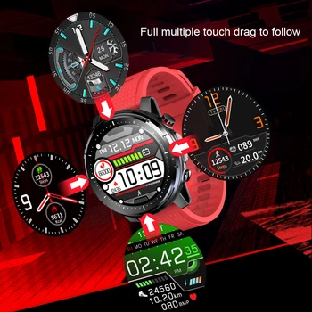 L15 Smart Watch Vyrų 1.3 colių Full-fit Round 