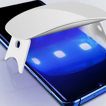 Lamorniea 3D Anti Spy Grūdintas Stiklas Huawei 30 Pro UV Stiklo screen protector visą klijų plėvelė huawei mate 20 30 Pro stiklo