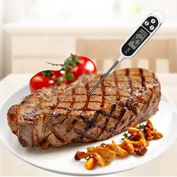 Lauko Virtuvę Elektroninis GRILIS Skaitmeninis Gaminimo Maisto Dūris Zondas Termometras Virtuvė Mėsos Temperatūros Matuoklis