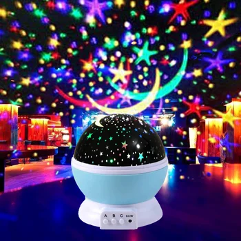 LED Sukasi Naktį Šviesos Projektorius Žvaigždėtas Dangus Vaikų Miegamasis Dekoratyvinis Romantiška Projekcija Lempos Gimtadienio Dovanos