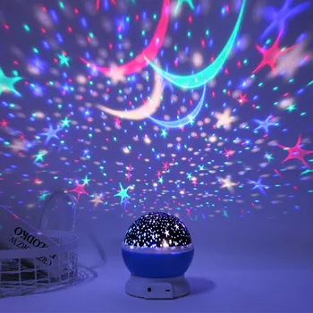 LED Sukasi Naktį Šviesos Projektorius Žvaigždėtas Dangus Vaikų Miegamasis Dekoratyvinis Romantiška Projekcija Lempos Gimtadienio Dovanos