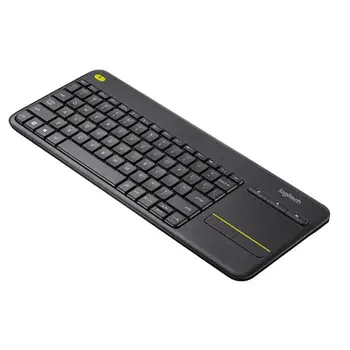 Logitech K400 PLIUS Wireless Touch Keyboard Su Touchpad 2.4 Ghz, Vienijantis Imtuvas Bevielio ryšio Klaviatūra PC Laptop 