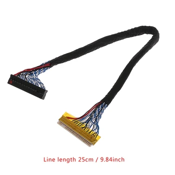 LVDS Laido FIX-30 Pin 2ch 17-26inch LCD/LED Panel Valdytojas 25cm