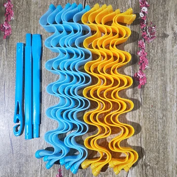 Magic Hair Curler Nešiojamų 12PCS Šukuosena Roller Lazdos Patvarus Grožio Makiažas Garbanoti Plaukų Formavimo Priemonės