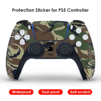 Maskuojanti Odos Įklija, PS5 Valdiklio atsparus Vandeniui Scratchproof Dangtis Sony Playstation5 Gamepad klijuoti Žaidimas Priedai