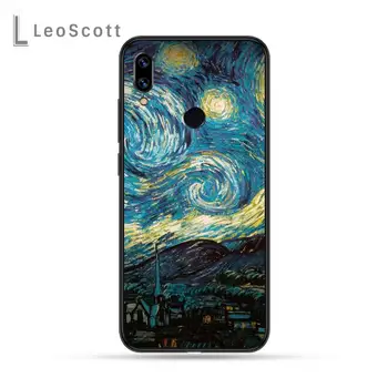 Meno estetinių van Gogho tapybai Telefoną Atveju Xiaomi Redmi 4 Pastaba 4x 5 6 7 8 pro S2 PLUS 6A PRO