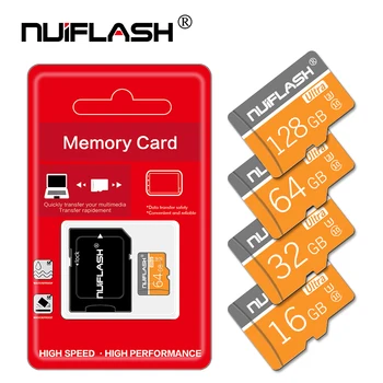 Micro SD Originalios Atminties Kortelės 256G 128GB 64GB 32GB Didelės Spartos 16gb Class10 8gb 