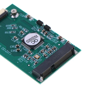 Mini PCI-E mSATA SSD Adapterio 40pin ZIF Kortelės Palaikymas IPOD TRINKELĖMIS arba nešiojamas 3.3 V, Mini PCI-e SSD mSATA modulis 1pcs