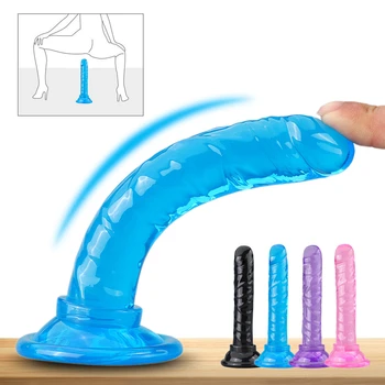 Mini Tikroviškas Dildo Dildosex Žaislai Moteris Valstybių Suaugusiems 18 Sexshop Gumos Penis Sekso Parduotuvė Gode Moters Dirbtinis Penis Erotiniai
