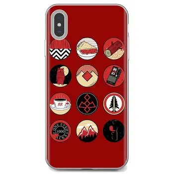 Mobilųjį Telefoną Atvejais Apima Twin Peaks, Gaisro Vaikščioti Su Manimi Xiaomi Mi A1 A2 A3 5X 6X 8 9 9T 10 10T 11 Lite SE Pro