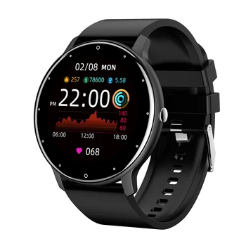 Moterų Smart Watch Vyrų Smartwatch Širdies ritmo Monitorius Sporto Fitneso Muzikos Ponios Žiūrėti 
