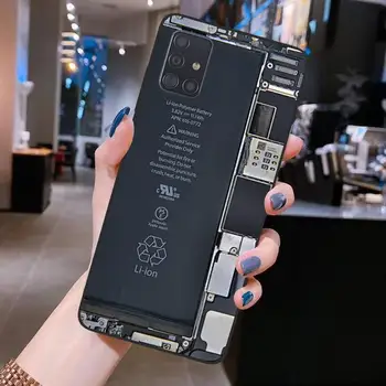 Motininės plokštės Telefono dėklas Samsung Galaxy S21 Plus Ultra S20 FE M11 S8 S9 plus S10 5G lite 2020 m.