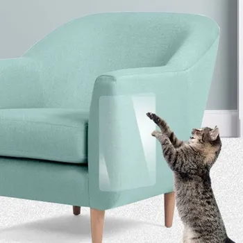 Naminių kačių nulio sofa apsaugos lipdukas 300cm * 15cm lipdukas baldai apsaugos lipdukas katė nulio lipnia juosta