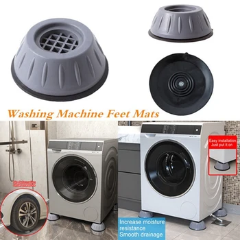 Namuose Skalbimo Mašina Anti Vibracija, Kojų Pagalvėlės 4cm Didelis Slydimo Pagalvėlės, skalbimo Ir Džiovintuvas Universalus Fiksuotojo Non-Slip Pad