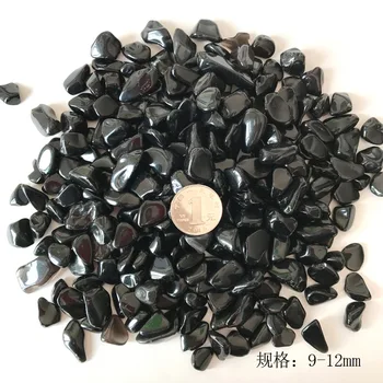 Natūralus Juodas Obsidianas Kvarco Kristalo Žvyro Degauss Valymo akmens mineralinė Žuvų bakas Sveikatos Apdailos Baldų straipsnis