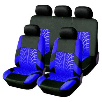 Nauja Universali 5 Galvos 9Pcs Pilnas Komplektas Priekiniai + Galiniai Sėdynės Stendo, Automobilių Sėdynių užvalkalai, Pilnas Komplektas Poliesteris, Automobilių Sėdynių užvalkalai