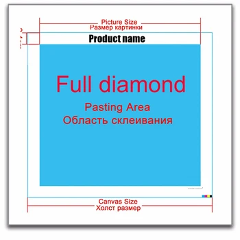 Naujas Atvykimo Diamond Tapybos 5D 