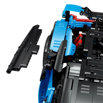 Naujas Aukštųjų Technologijų Mėlyna Superautomobilį Bugati Blokai Modelis 3101 Vnt Kūrėjas Lenktynių Transporto Priemonės, Žaislai Vaikams, Gimtadienio Dovanos