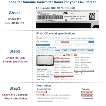 Naujas EDP Kontrolės Valdyba Stebėti Rinkinys LP156WF6-SPK1 HDMI+VGA LCD LED ekrano Valdiklio plokštės Tvarkyklės