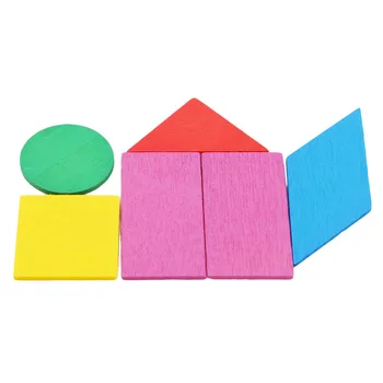 Naujas Paveikslas Aritmetinis Kūdikių Matematikos Apskrito Spalva Mediniai Žaislai, Matematikos, Geometrijos, Medžio Drožlių Montessori Mokymo Švietimo Žaislas Vaikams