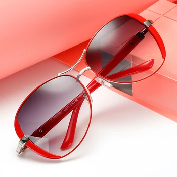 Naujas Retro Moterų Steampunk Akiniai nuo saulės Ženklo Dizaino Prabangūs Gradientas Dvigubo Sijos Shield Saulės akiniai Oculos De Sol UV400