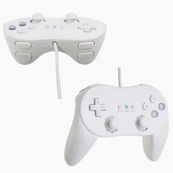 Naujas Žaidimų Valdymo 2x Klasikinis Gampads Valdiklis, skirtas Nintendo Wii Konsolės Laidinio Gamepad For PC Kompiuteris, Nešiojamas Žaidimas Kreiptuką