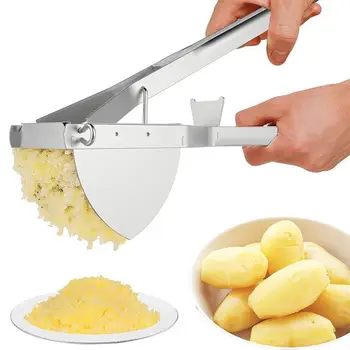 Nerūdijančio Plieno Virtuvės Mini Bulvių Švīts Paspauskite Maisto Gaminimo Įrankis, Bulvių Koše Banguoti Slėgio Ricer Virtuvės Reikmenys Prietaisai