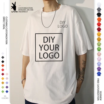 Nuotraukos Custom T shirt/Savo Dizainą, Prekės ženklą, Logotipą, Vyrų ir Moterų 