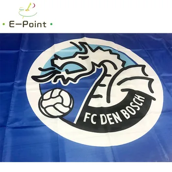 Nyderlandai FC Den Bosch 3ft*5ft (90*150cm) Dydis Kalėdų Dekoracijas Namų Vėliavos Banne Dovanos