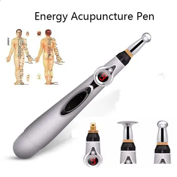 OLOEY Elektros Akupunktūra Taškų Masažas Pen Paramos Skausmas Įrankiai Meridian Lazerio Energijos Terapija, Magneto Išgydyti Elektros Dienovidinių Pen
