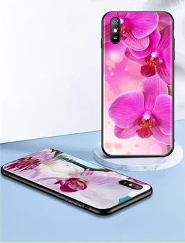 Orchidėja, Gėlių Spalvinga už Xiaomi Redmi 10X Pro 9C 9A 9I 9T 9 EIKITE K30S Ultra K20 8A 8 7A 7 S2 6A 6 5 5A 4X Pro Telefono dėklas