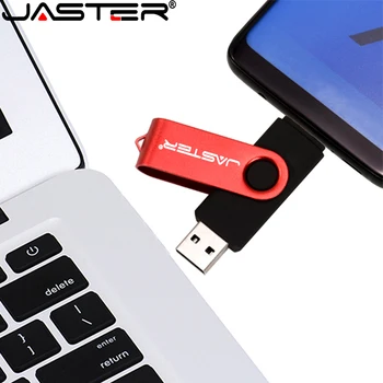OTG USB Flash Drive, Metalinis Tušinukas ratai 2.0 64GB 32GB pendrive išorės saugojimo atminties kortelė 16 GB 128 GB 8 GB 