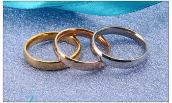 Papuošalai, Žiedai, Europos ir Amerikos vyriški Žiedai Juoda Titano Plieno Žiedai, Papuošalai