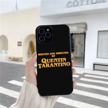 Parašytas Nukreiptas Quentin Tarantino Telefono dėklas Skirtas Iphone 6 6s 7 8 Plius XR X XS XSmax 11 12 Pro Mini Max