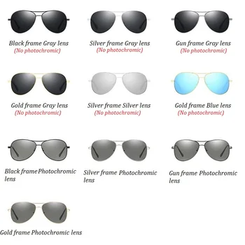 Photochromic Pilotas Poliarizuoti Akiniai nuo saulės Vyrų, Moterų Vairavimo Chameleon Spalva Saulės akiniai Atspalvių Oculos De Sol